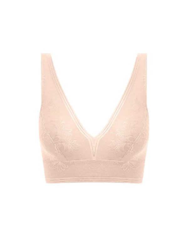 Net Effects Bralette - Rose Dust